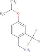 [4-(Propan-2-yloxy)-2-(trifluoromethyl)phenyl]methanamine