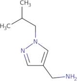 [1-(2-Methylpropyl)-1H-pyrazol-4-yl]methanamine