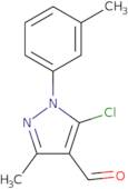 5-Chloro-3-methyl-1-(3-methylphenyl)pyrazole-4-carbaldehyde