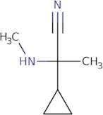 2-Cyclopropyl-2-(methylamino)propanenitrile