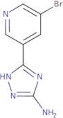 5-(5-Bromopyridin-3-yl)-4H-1,2,4-triazol-3-amine