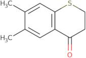 6,7-Dimethyl-3,4-dihydro-2H-1-benzothiopyran-4-one