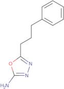5-(3-Phenylpropyl)-1,3,4-oxadiazol-2-amine