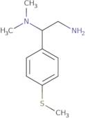 {2-Amino-1-[4-(methylsulfanyl)phenyl]ethyl}dimethylamine