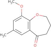 9-Methoxy-7-methyl-3,4-dihydro-2H-1-benzoxepin-5-one