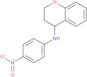 N-(4-Nitrophenyl)-3,4-dihydro-2H-1-benzopyran-4-amine