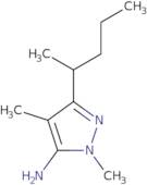 2,4-Dimethyl-5-pentan-2-ylpyrazol-3-amine