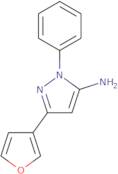 3-(Furan-3-yl)-1-phenyl-1H-pyrazol-5-amine