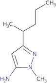 2-Methyl-5-pentan-2-ylpyrazol-3-amine