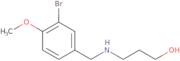 3-[(3-Bromo-4-methoxyphenyl)methylamino]propan-1-ol