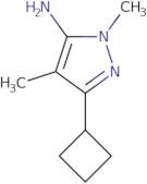 5-Cyclobutyl-2,4-dimethylpyrazol-3-amine