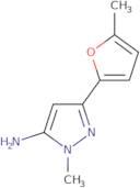 2-Methyl-5-(5-methylfuran-2-yl)pyrazol-3-amine