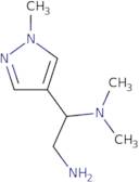 [2-Amino-1-(1-methyl-1H-pyrazol-4-yl)ethyl]dimethylamine