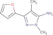 5-(Furan-2-yl)-2,4-dimethylpyrazol-3-amine