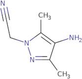 2-(4-Amino-3,5-dimethyl-1H-pyrazol-1-yl)acetonitrile