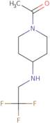 1-{4-[(2,2,2-Trifluoroethyl)amino]piperidin-1-yl}ethan-1-one