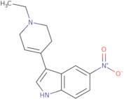 3-(1-Ethyl-1,2,3,6-tetrahydropyridin-4-yl)-5-nitro-1H-indole