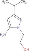 2-[5-Amino-3-(propan-2-yl)-1H-pyrazol-1-yl]ethan-1-ol