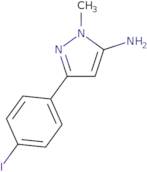 5-(4-Iodophenyl)-2-methylpyrazol-3-amine