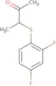 3-[(2,4-Difluorophenyl)sulfanyl]butan-2-one