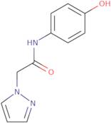 N-(4-Hydroxyphenyl)-2-(1H-pyrazol-1-yl)acetamide