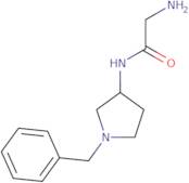 2-Amino-N-(1-benzyl-pyrrolidin-3-yl)-acetamide