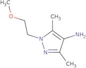 1-(2-Methoxyethyl)-3,5-dimethyl-1H-pyrazol-4-amine