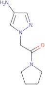 1-(2-Oxo-2-pyrrolidin-1-ylethyl)-1H-pyrazol-4-amine