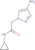 2-(4-Amino-1H-pyrazol-1-yl)-N-cyclopropylacetamide