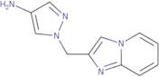 1-{Imidazo[1,2-a]pyridin-2-ylmethyl}-1H-pyrazol-4-amine