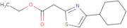 Ethyl 2-(4-cyclohexyl-1,3-thiazol-2-yl)acetate