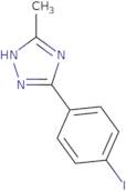 3-(4-Iodophenyl)-5-methyl-1H-1,2,4-triazole