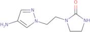 1-[2-(4-Amino-1H-pyrazol-1-yl)ethyl]imidazolidin-2-one