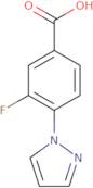 3-Fluoro-4-(1H-pyrazol-1-yl)benzoic acid