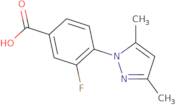 4-(3,5-Dimethyl-1H-pyrazol-1-yl)-3-fluorobenzoic acid