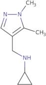 N-[(1,5-Dimethyl-1H-pyrazol-4-yl)methyl]cyclopropanamine