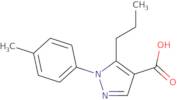 1-(4-Methylphenyl)-5-propyl-1H-pyrazole-4-carboxylic acid