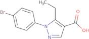 1-(4-Bromophenyl)-5-ethyl-1H-pyrazole-4-carboxylic acid