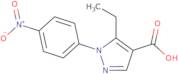 5-Ethyl-1-(4-nitrophenyl)-1H-pyrazole-4-carboxylic acid