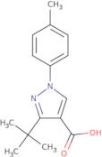 3-tert-Butyl-1-(4-methylphenyl)-1H-pyrazole-4-carboxylic acid