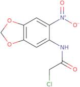 2-Chloro-N-(6-nitro-2H-1,3-benzodioxol-5-yl)acetamide