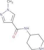 1-Methyl-N-(piperidin-4-yl)-1H-pyrazole-4-carboxamide