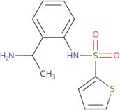 N-[2-(1-Aminoethyl)phenyl]thiophene-2-sulfonamide