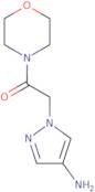 2-(4-Amino-1H-pyrazol-1-yl)-1-(morpholin-4-yl)ethan-1-one