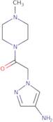 2-(4-Amino-1H-pyrazol-1-yl)-1-(4-methylpiperazin-1-yl)ethan-1-one