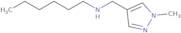 Hexyl[(1-methyl-1H-pyrazol-4-yl)methyl]amine