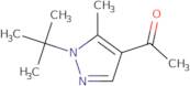 1-(1-tert-Butyl-5-methyl-1H-pyrazol-4-yl)ethan-1-one