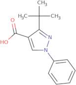 3-tert-Butyl-1-phenyl-1H-pyrazole-4-carboxylic acid