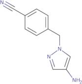 4-((4-Amino-1H-pyrazol-1-yl)methyl)benzonitrile