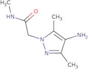 2-(4-Amino-3,5-dimethylpyrazol-1-yl)-N-methylacetamide